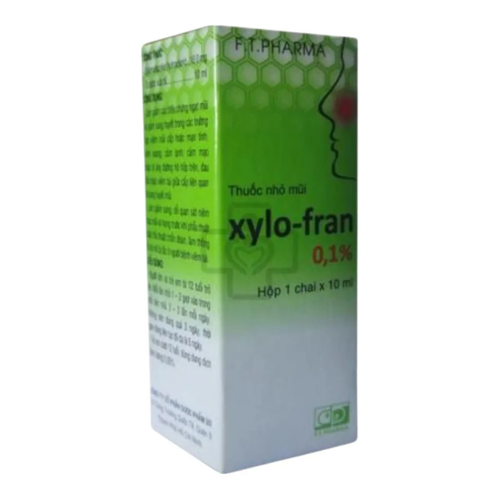 Thuốc xịt mũi Xylo-fran 0.1%