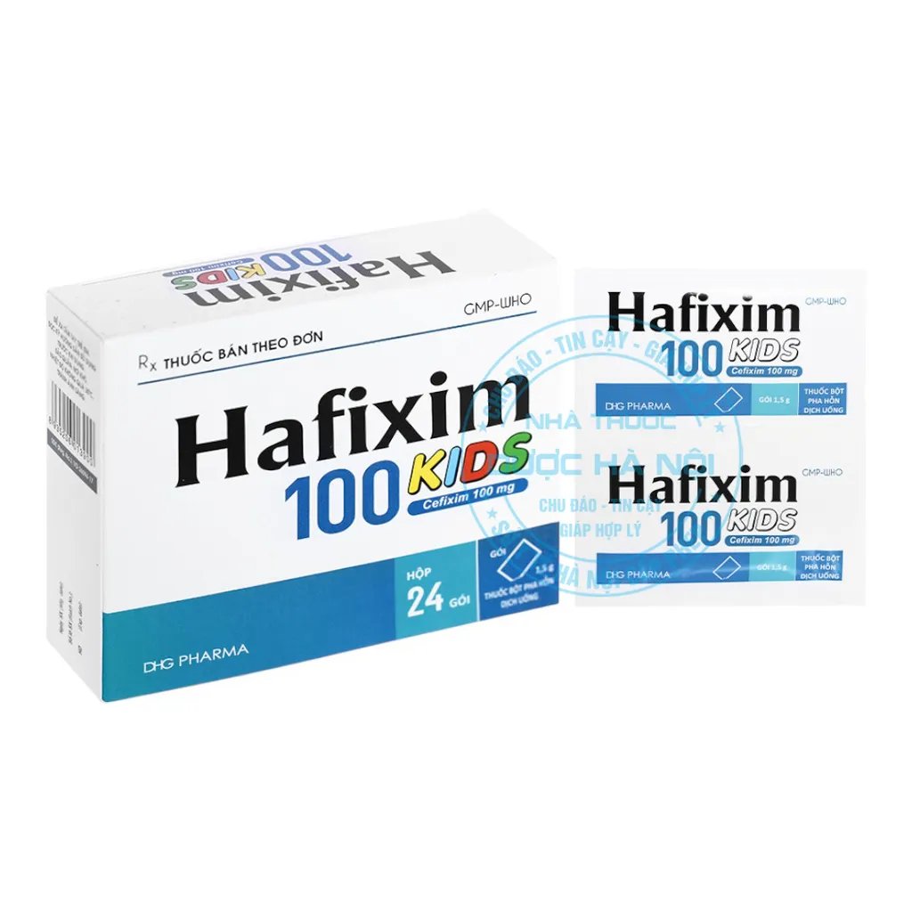 Thuốc bột Hafixim 100 Kids