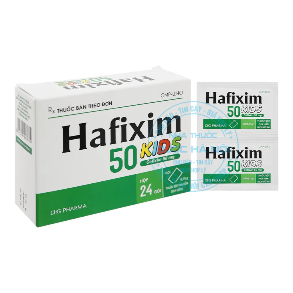 Thuốc Hafixim 50 Kids
