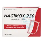 Thuốc bột Hagimox 250 DHG