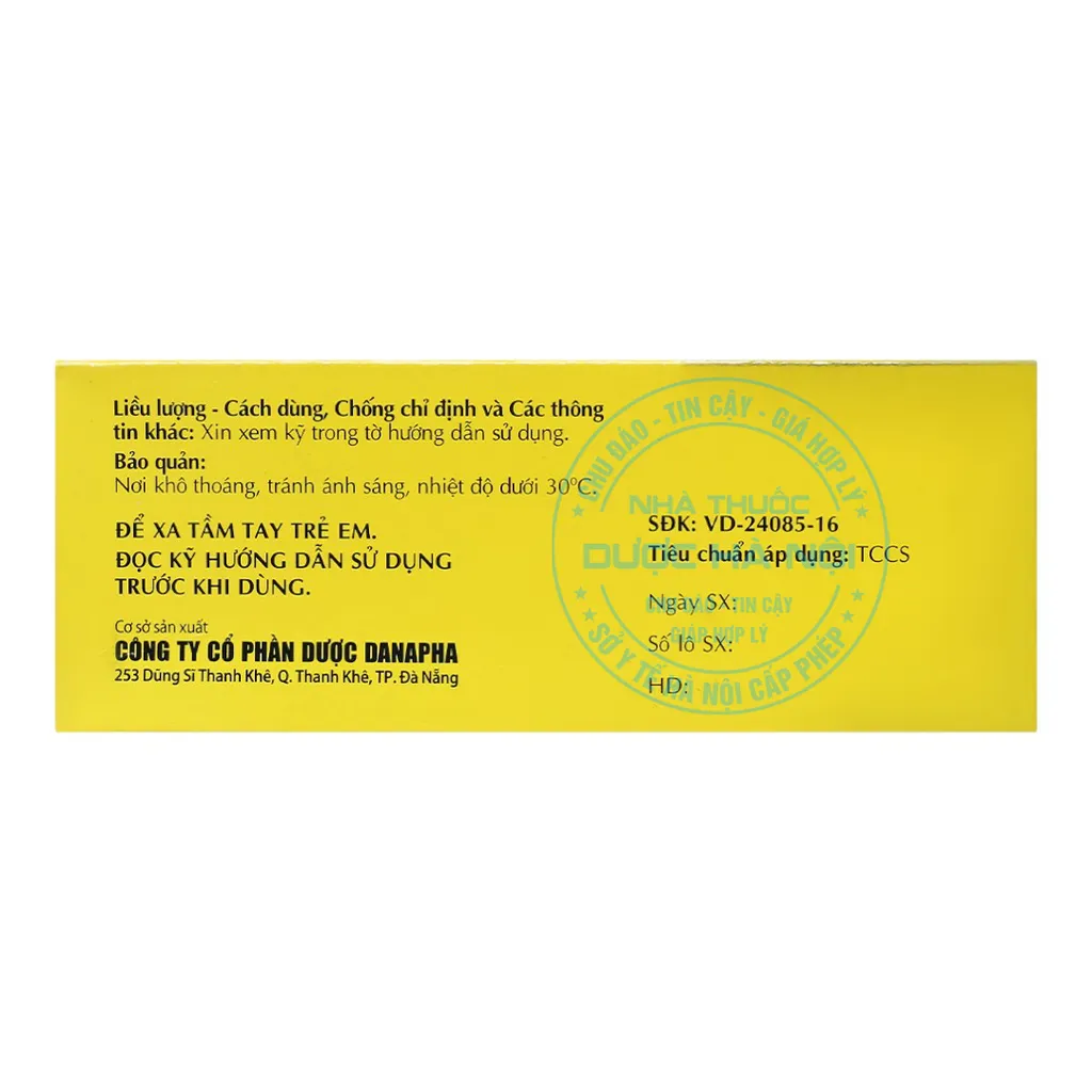 Thuốc Haloperidol 1.5mg Danapha