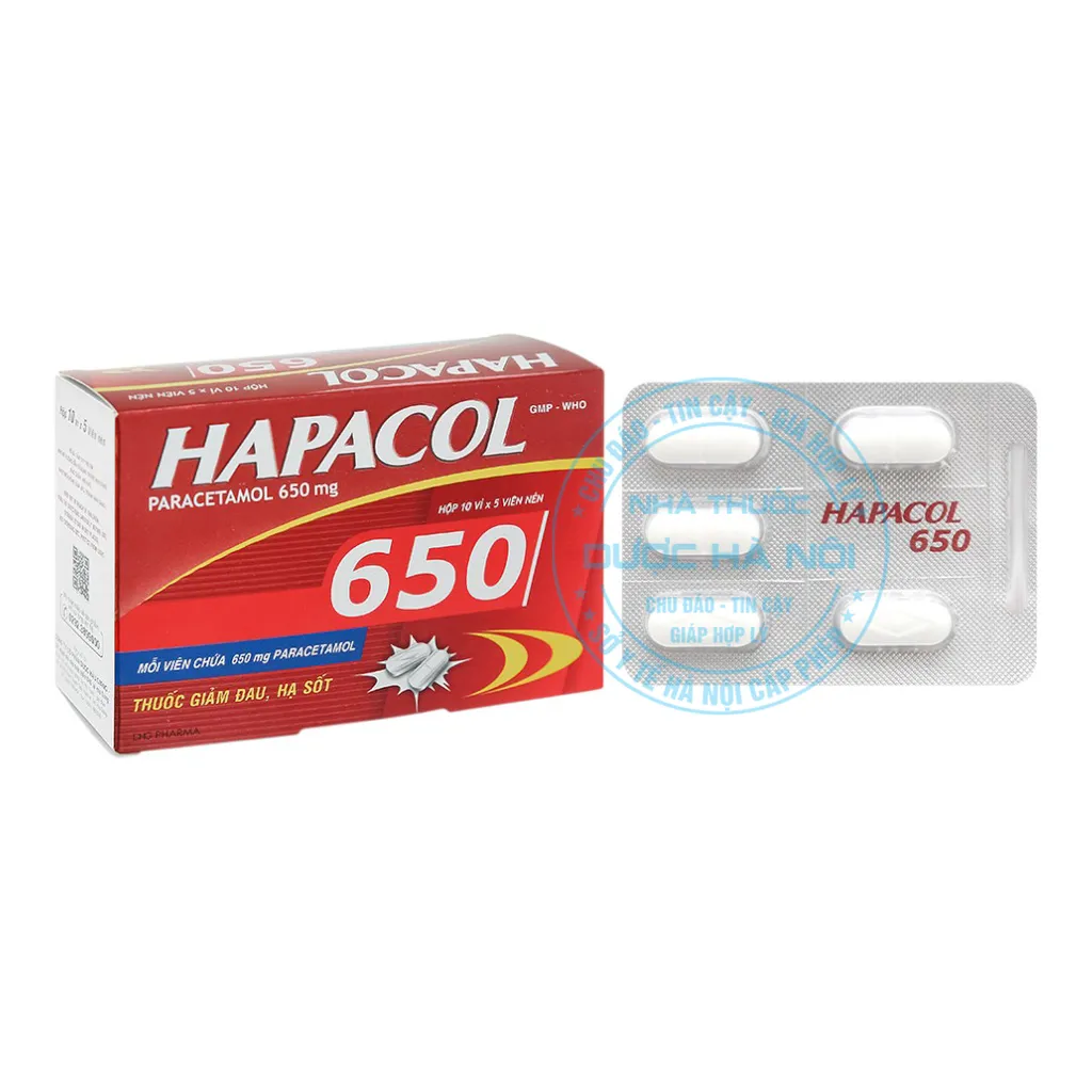 Thuốc Hapacol 650