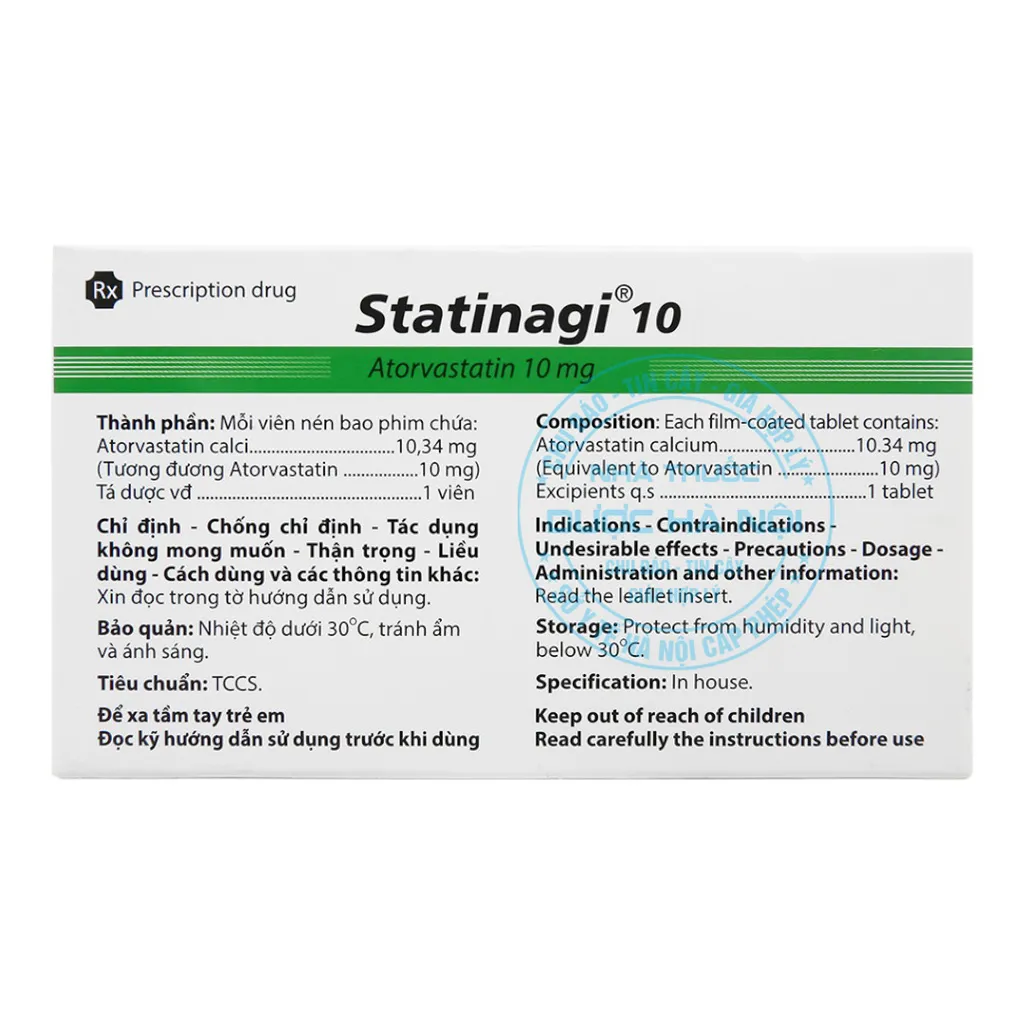 Thuốc Statinagi 10