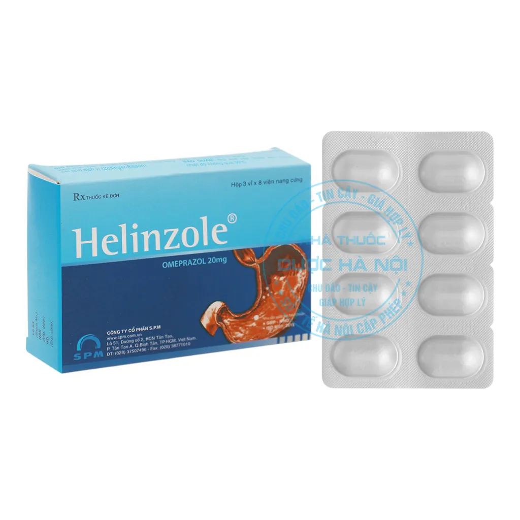 Thuốc Helinzole 20mg