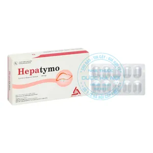 Thuốc Hepatymo 300mg điều trị viêm gan siêu vi B mạn tính và HIV (Hộp 30 viên)