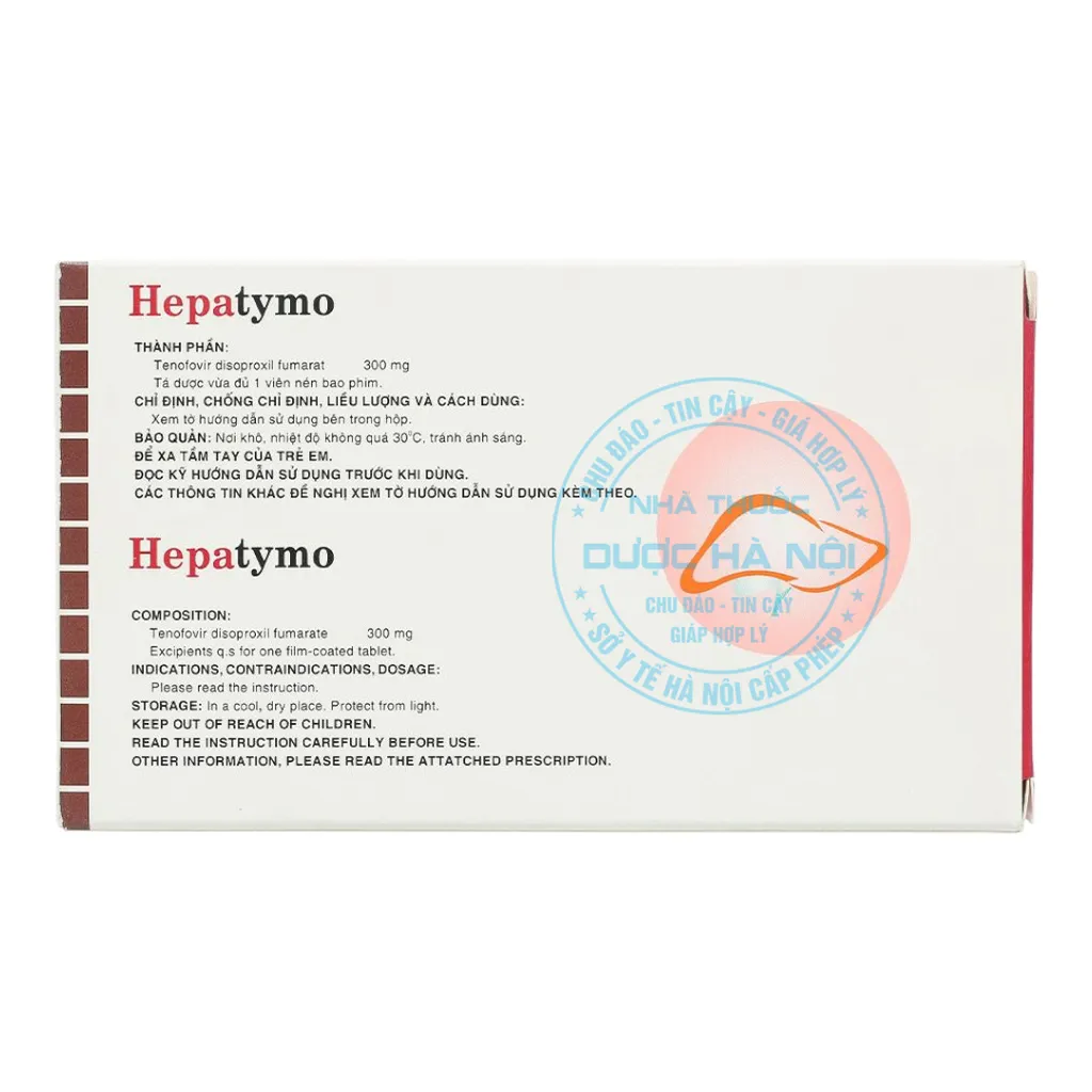 Thuốc Hepatymo 300mg