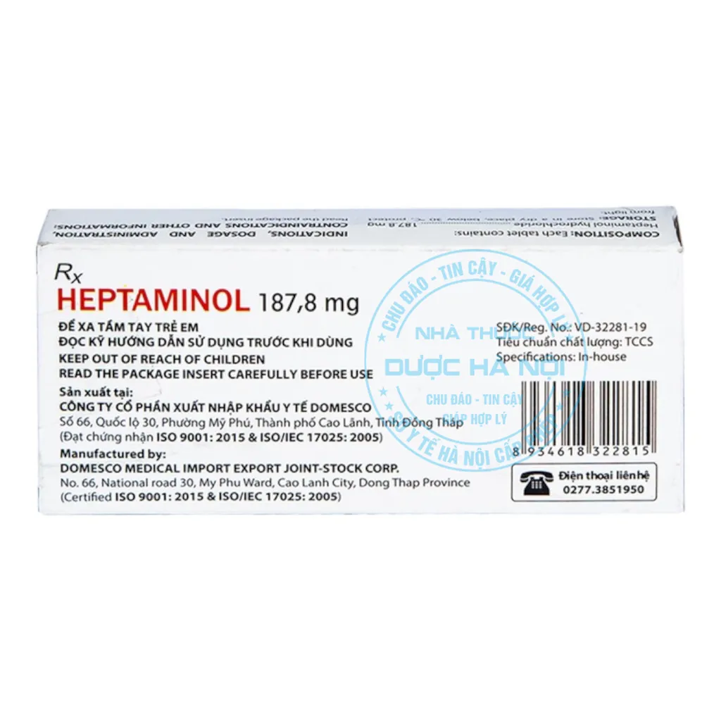 Thuốc Heptaminol