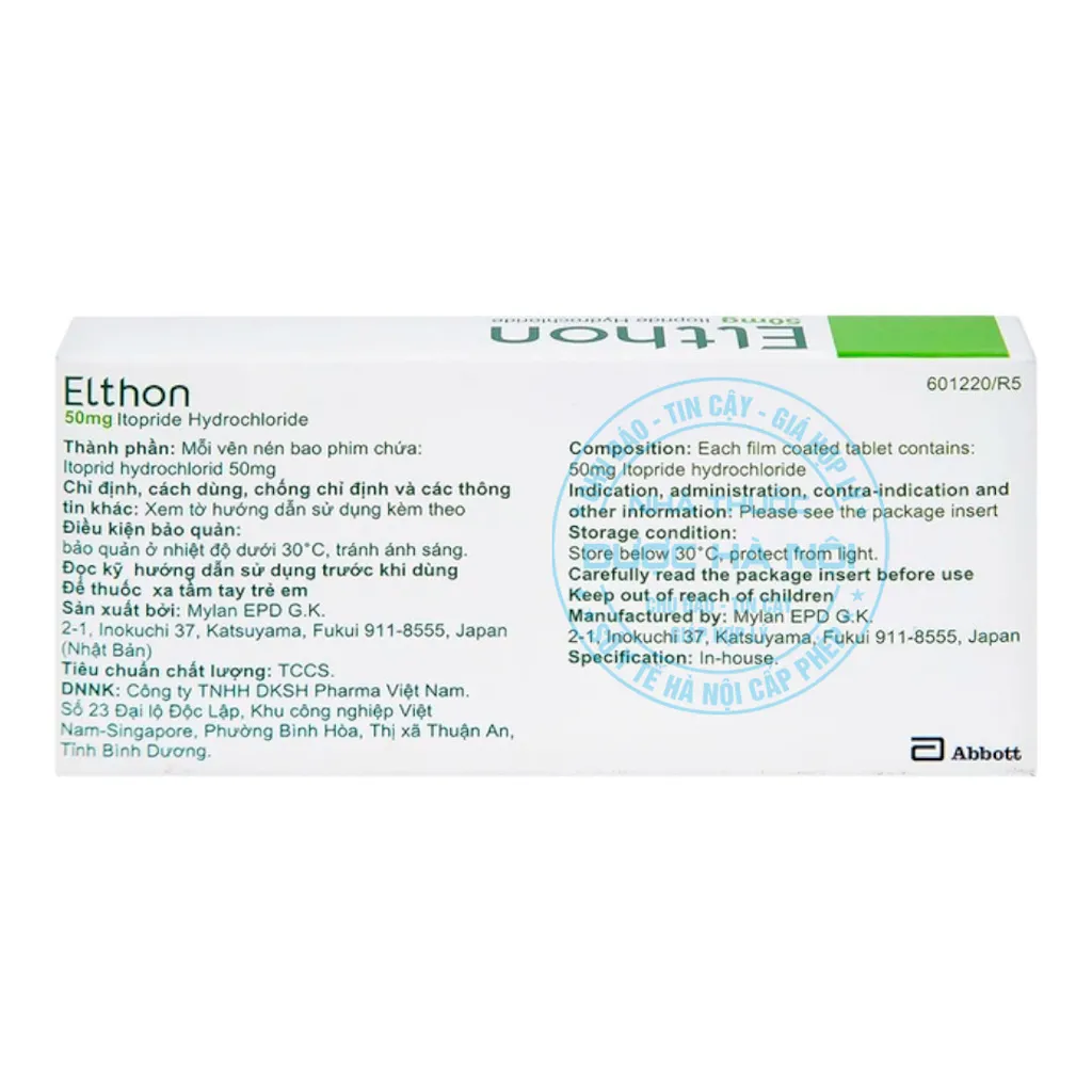 Thuốc Elthon 50mg