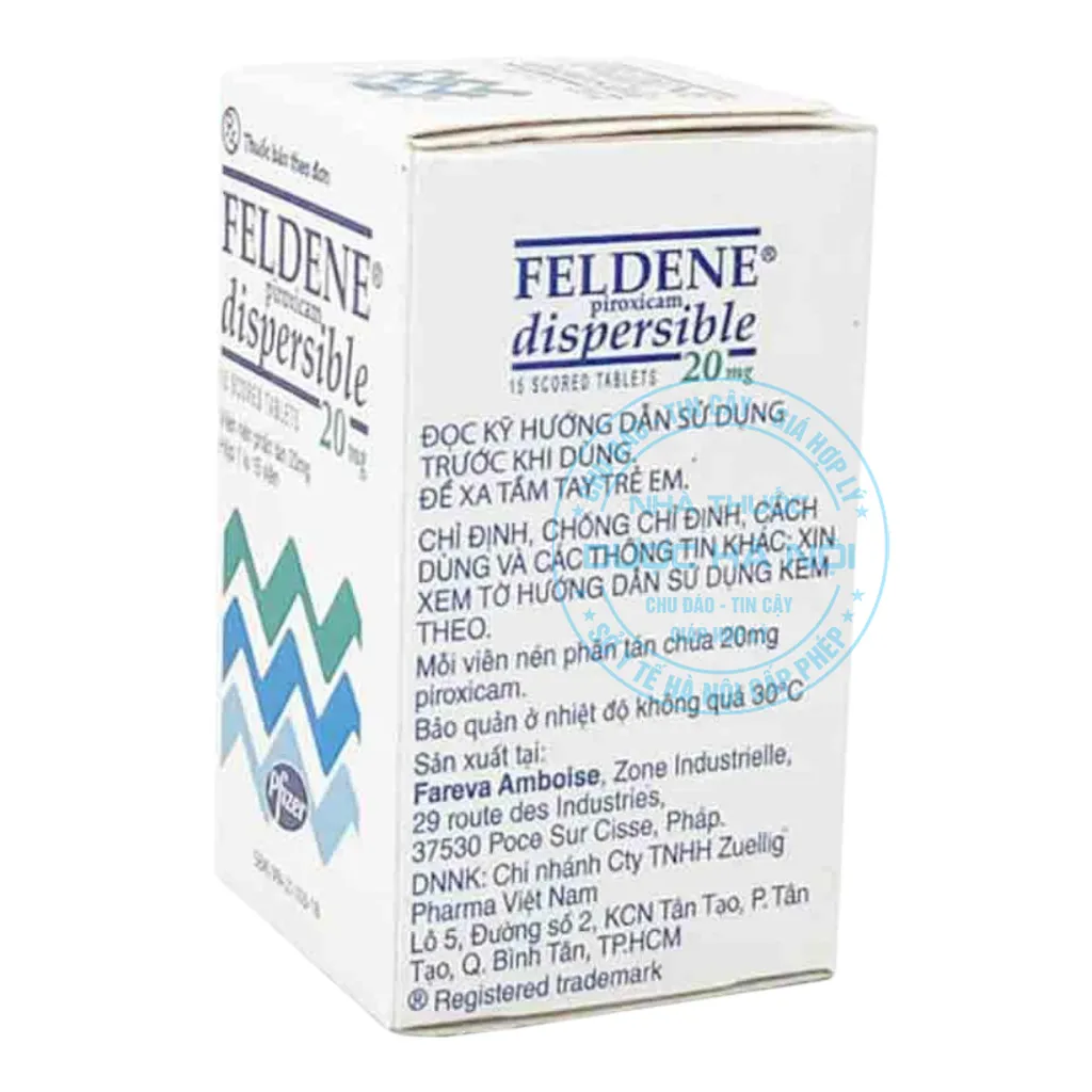 Thuốc Feldene 20mg