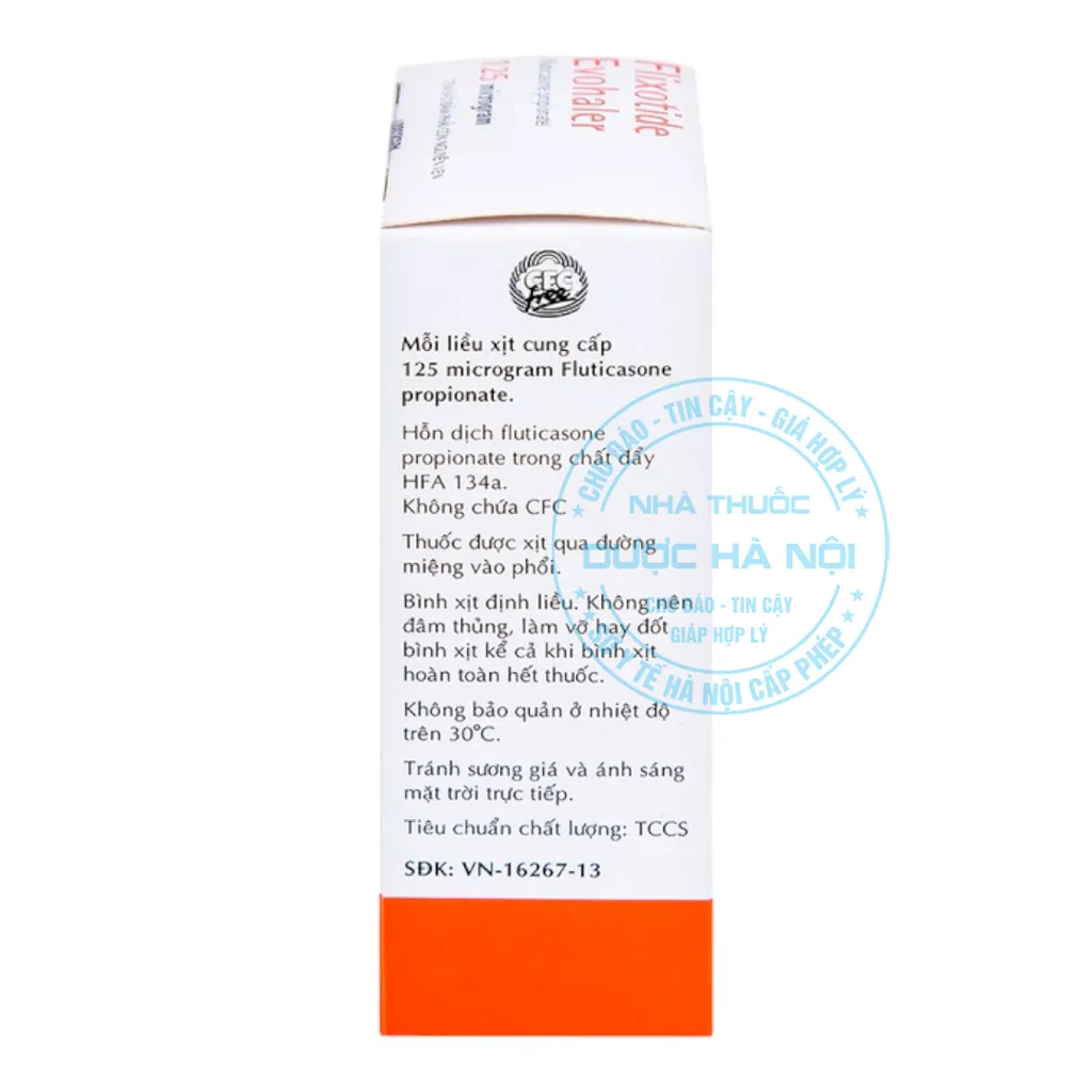 Thuốc Flixotide 125mcg