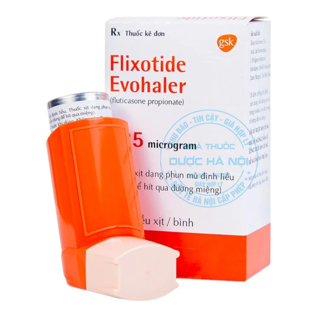 Thuốc Flixotide 125mcg