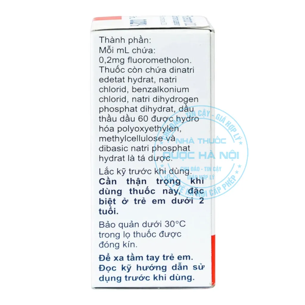 Hỗn dịch nhỏ mắt Flumetholon 0.02%