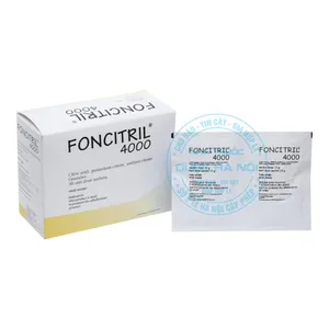 Cốm Foncitril 4000 điều trị và phòng ngừa sỏi thận urat và cystin