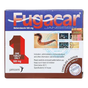 Thuốc xổ giun Fugacar kháng giun hiệu quả và an toàn  (1 Hộp x 1 Viên)