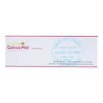 Thuốc Galvus Met 50mg/1000mg