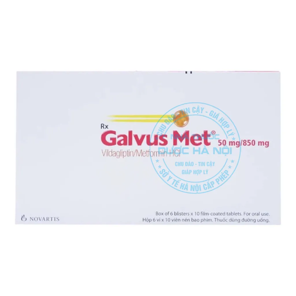 Thuốc Galvus Met 50mg/850mg