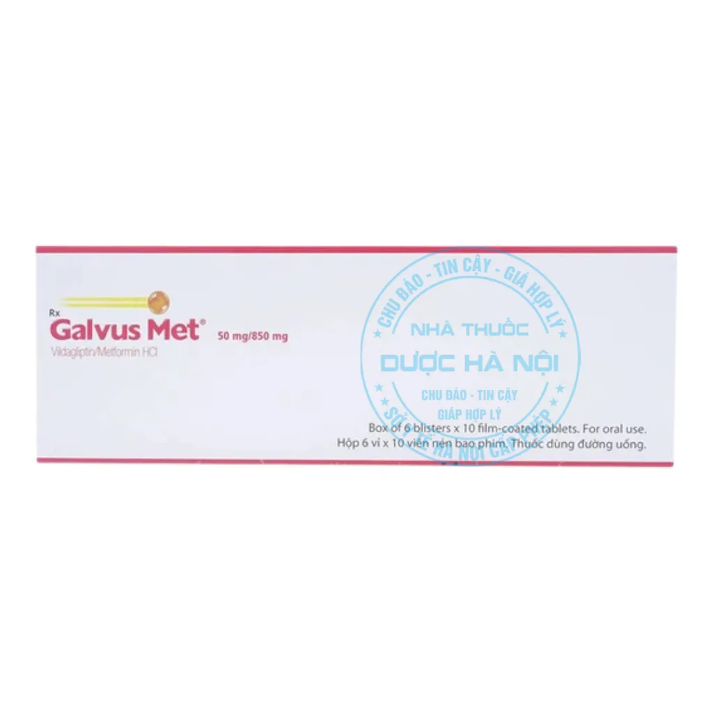Thuốc Galvus Met 50mg/850mg
