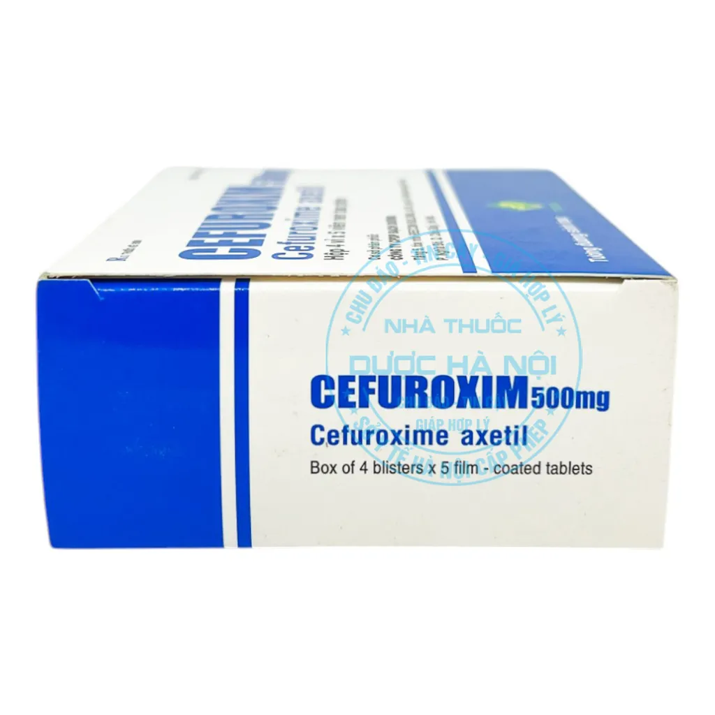 Thuốc Cefuroxim 500mg Vidipha