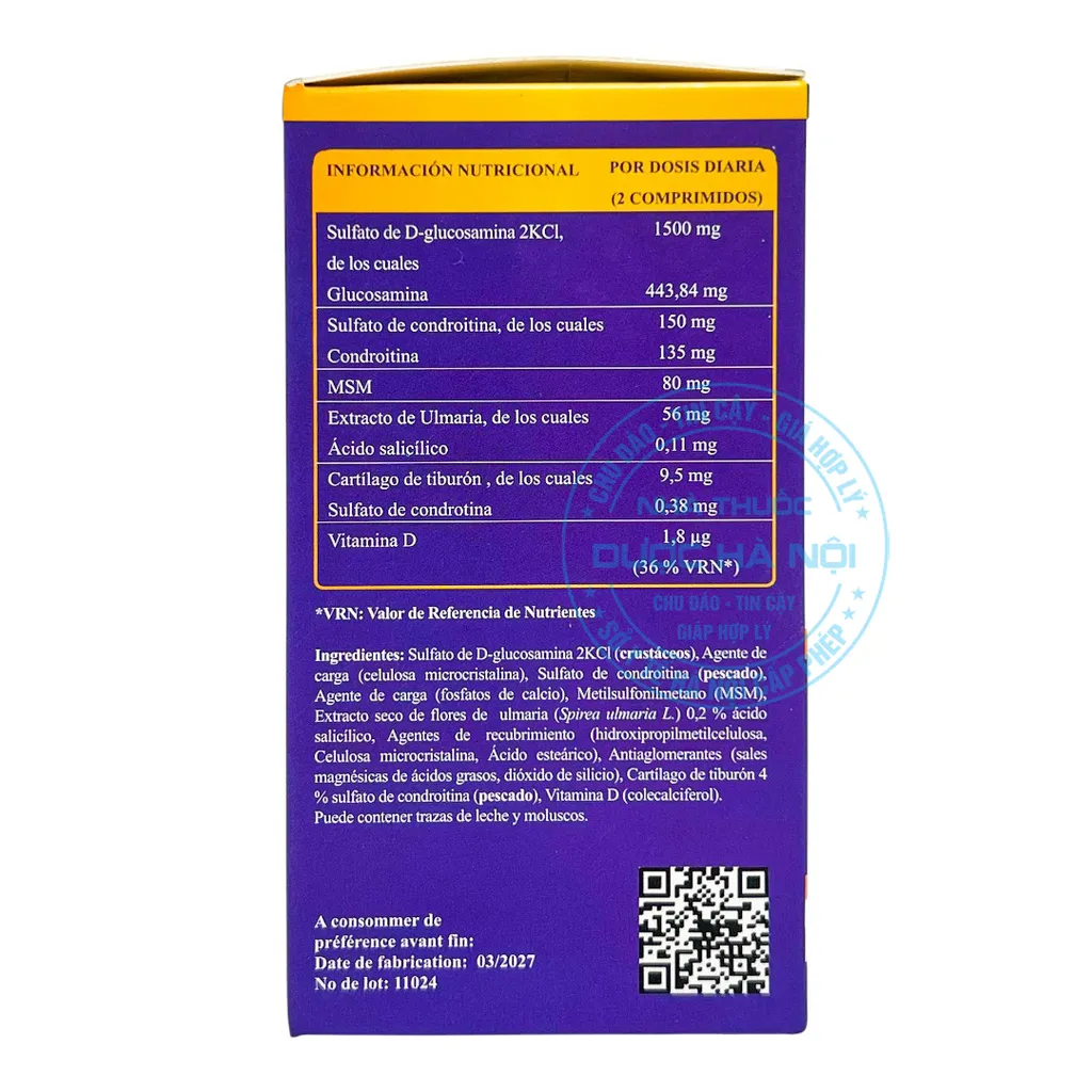 Viên uống GLUCOSAMIN DIPHACO