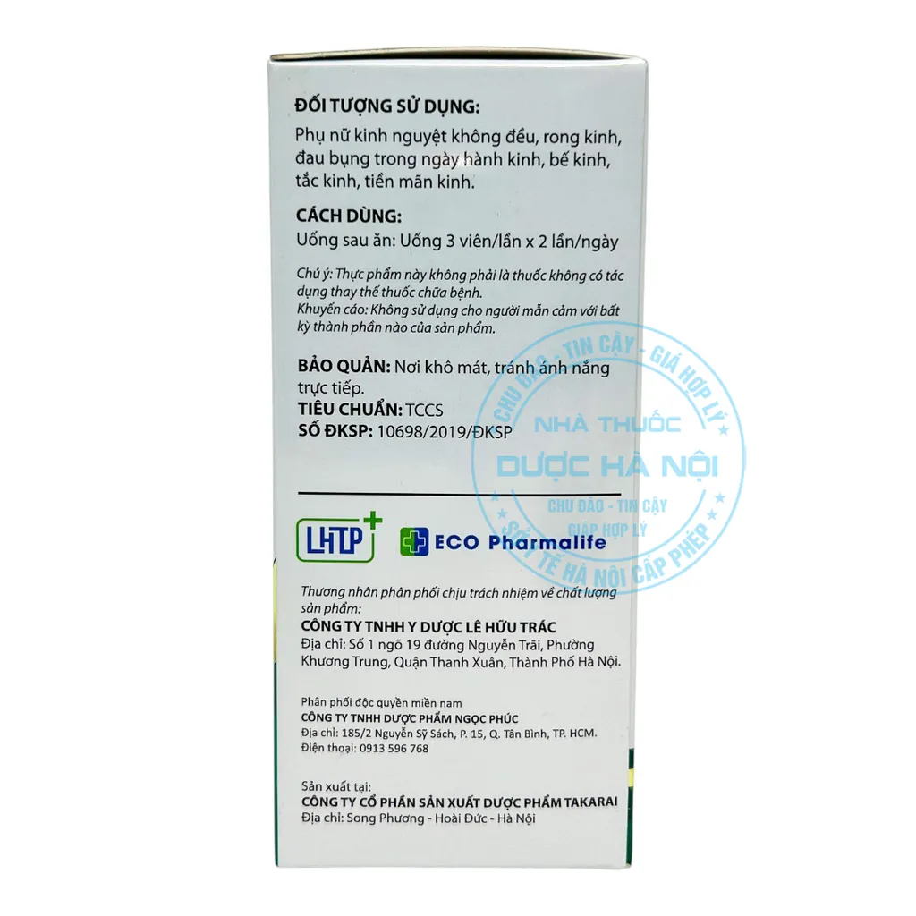 Viên uống Điều Kinh Chỉ Thống