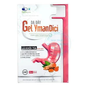 Gel Dạ dày YmanDici hỗ trợ giảm triệu chứng: ợ chua, ợ nóng, đau vùng thượng vị