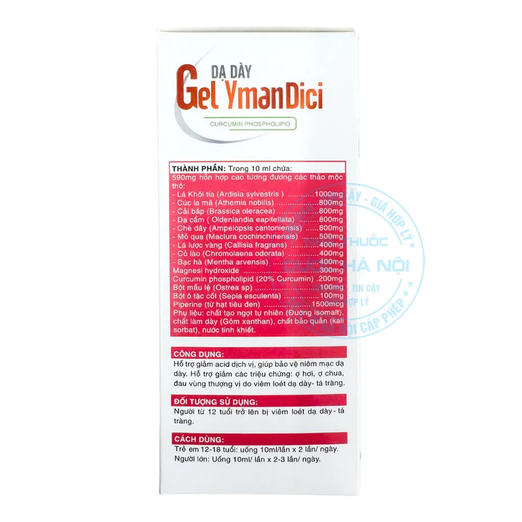 Gel Dạ dày YmanDici