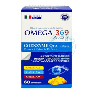 Viên uống Omega 369 Andy hỗ trợ bổ sung cho sức khỏe tim mạch và trí não