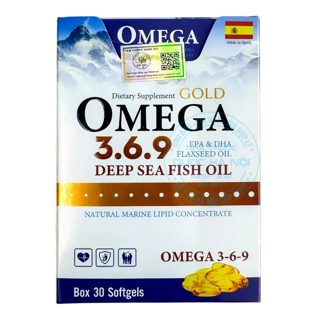 Viên uống GOLD OMEGA 3.6.9