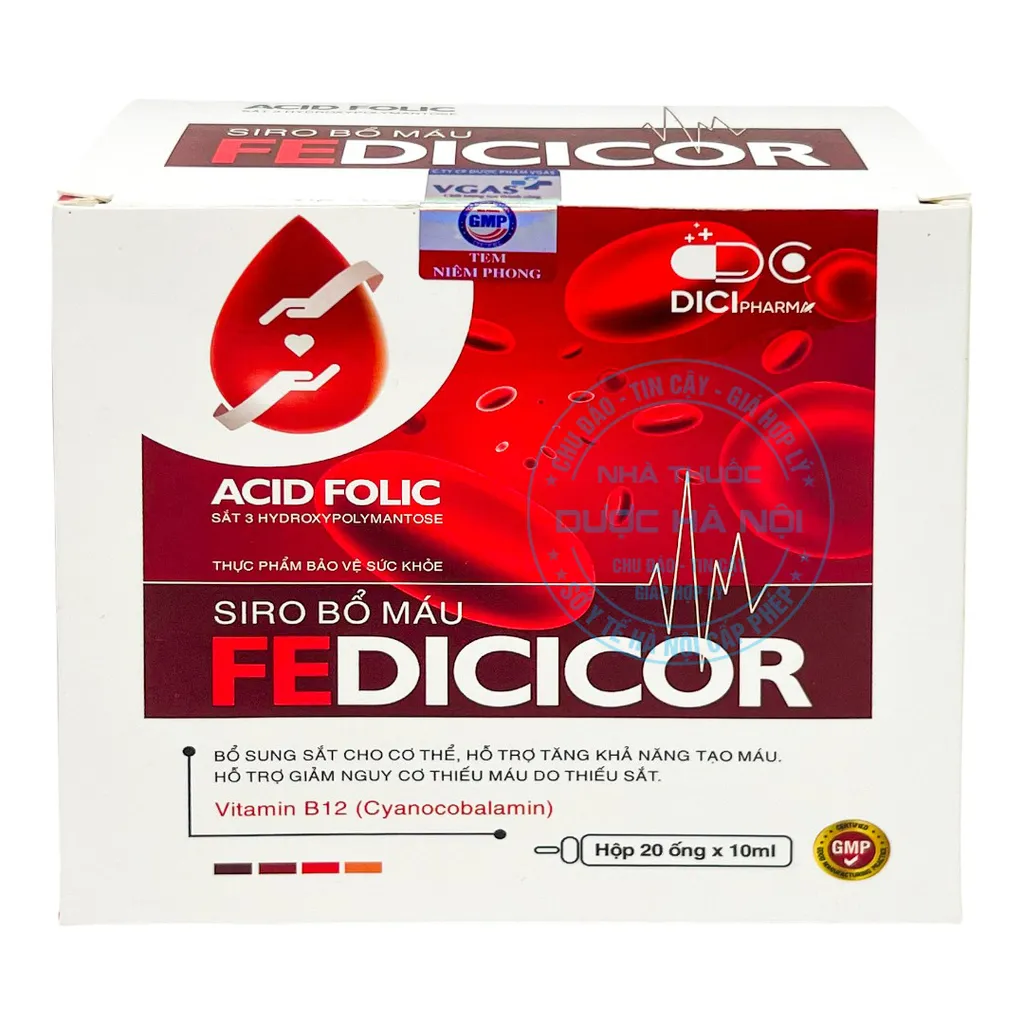 Siro Bổ Máu FEDICICOR