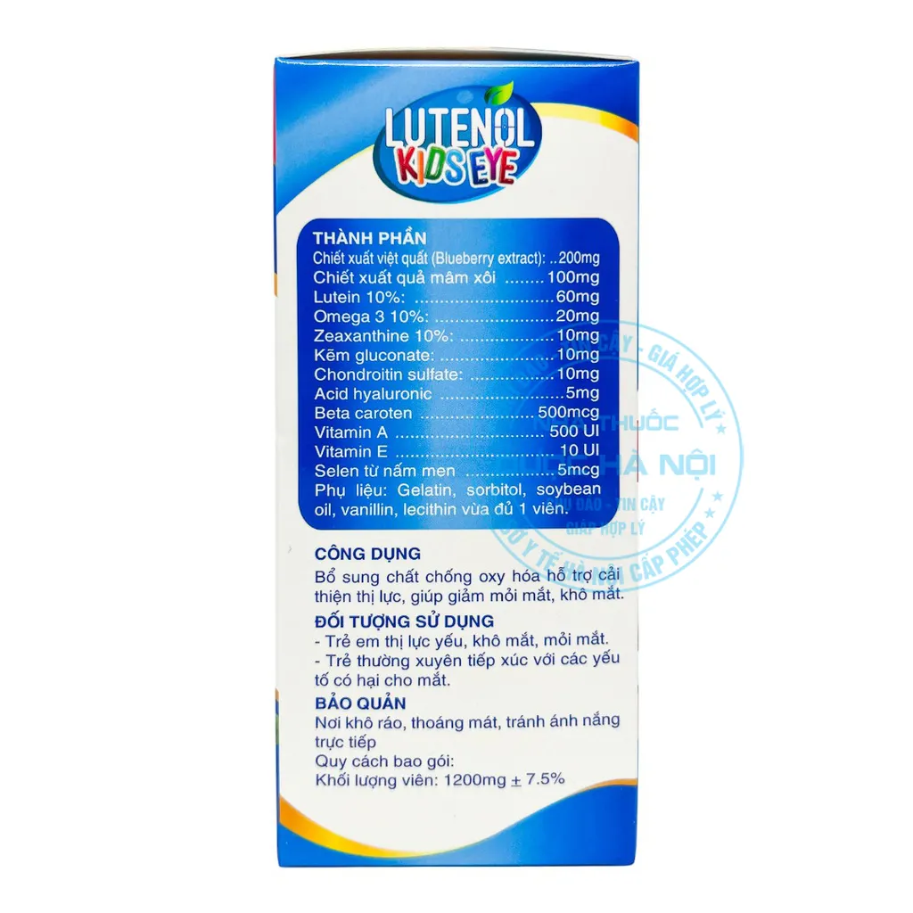 Viên uống Lutenol Kids Eye