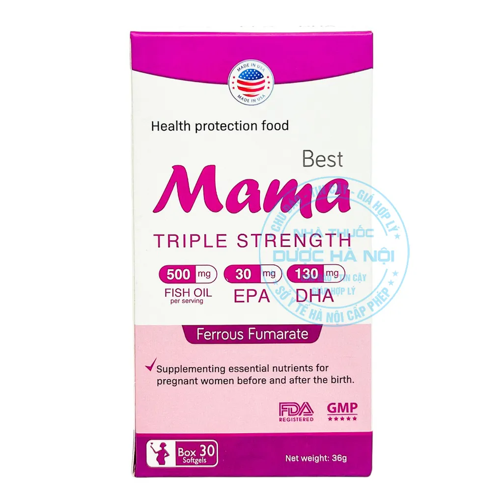 Viên uống Mama Triple strength