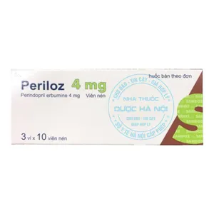 Thuốc Periloz 4mg điều trị các vấn đề về huyết áp và tim mạch