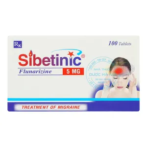 Thuốc Sibetinic điều trị các triệu chứng đau nửa đầu và chóng mặt