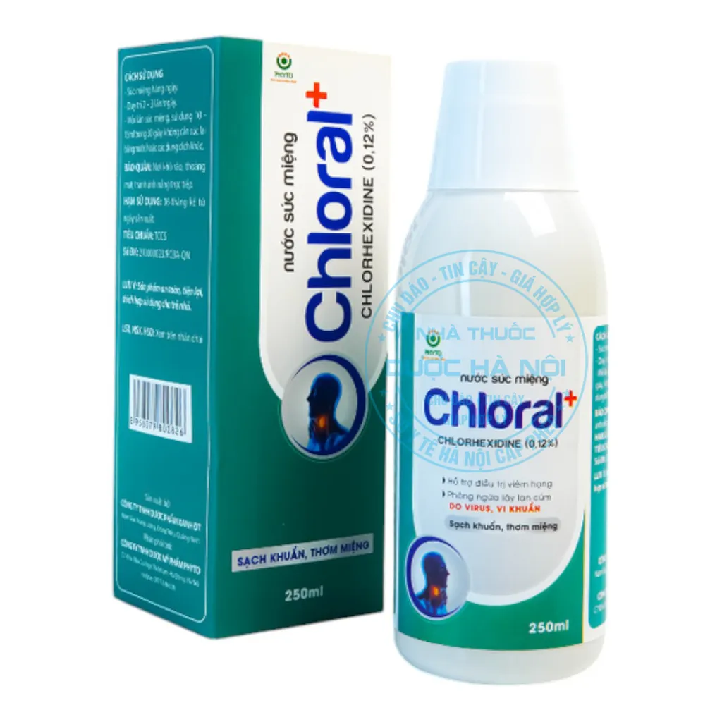Nước xúc miệng Chloral