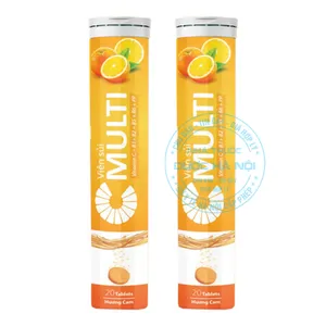 Viên Sủi C Multi bổ sung Vitamin C cao giúp cơ thể dễ dàng hấp thụ