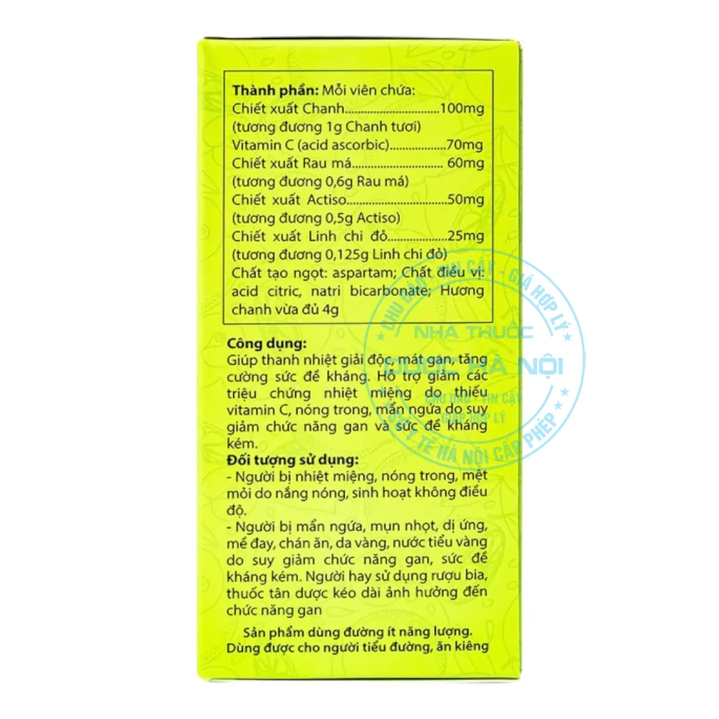 Viên sủi Thanh Nhiệt Livecool