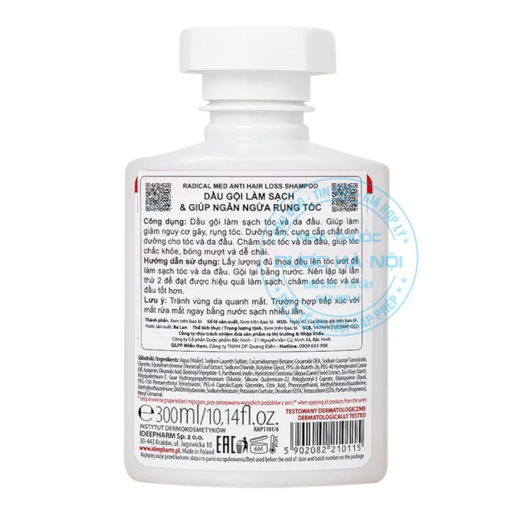 Dầu gội Radical Med Anti - Hair Loss Shampoo