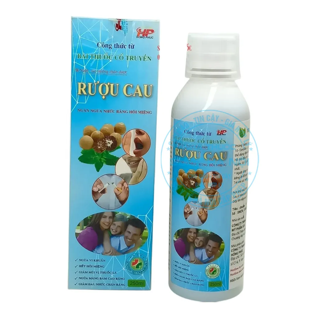 Nước súc miệng Rượu Cau