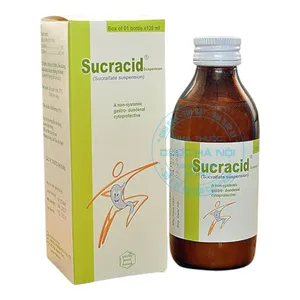 Thuốc Sucracid điều trị các bệnh lý về dạ dày như viêm loét và trào ngược