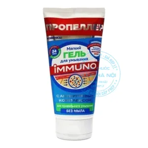 Sữa rửa mặt Immuno hỗ trợ phục hồi da, giúp làn da trở lại khỏe mạnh và đều màu