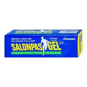 Kem thoa Salonpas Gel tác dụng làm dịu cơn đau ở cơ và khớp, cũng như giúp giảm thiểu tình trạng viêm