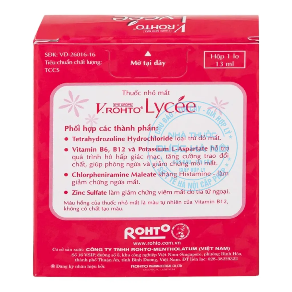 Dung dịch V.Rohto Lycee