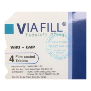 Thuốc Viafill điều trị rối loạn cương dương, giúp nhiều nam giới lấy lại sự tự tin