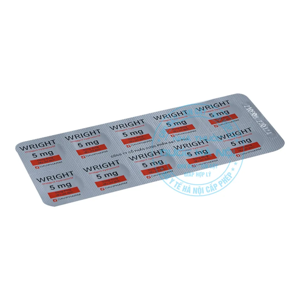 Thuốc Wright 5mg