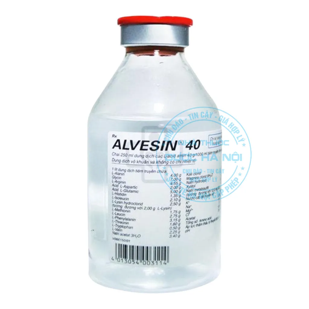 Dung dịch tiêm truyền Alvesin 40