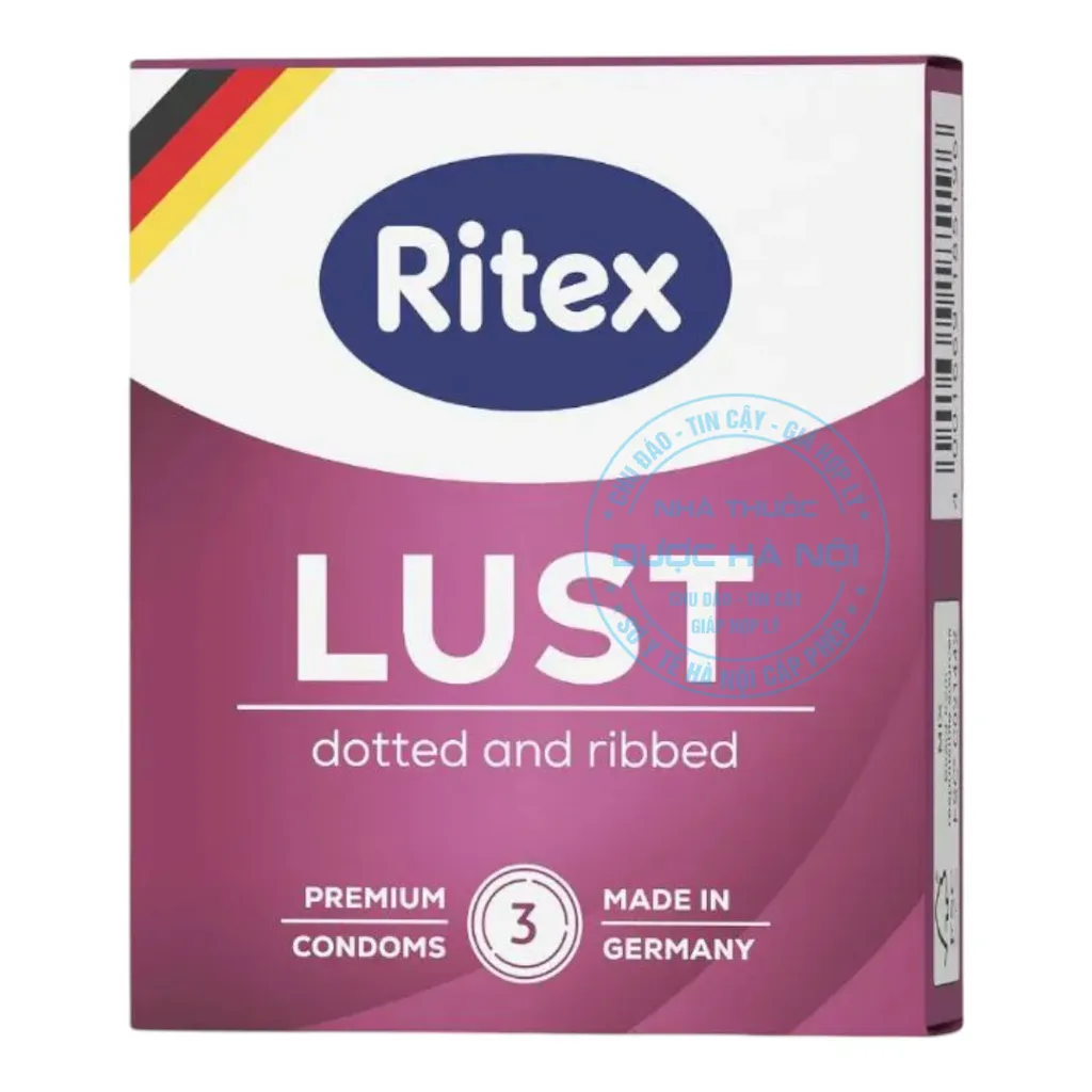 Bao cao su Ritex Lust hộp 3 cái