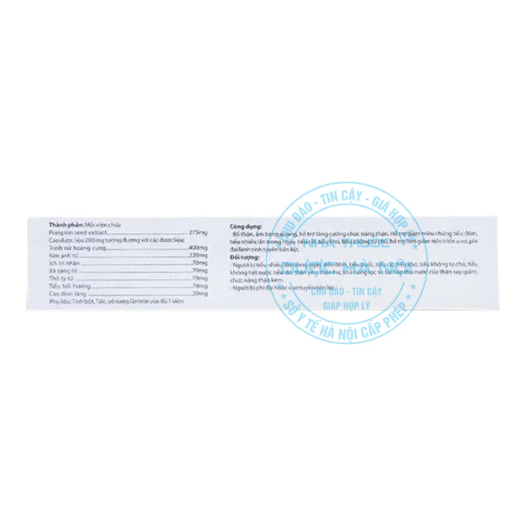 Viên Tiểu Đêm Phúc Lộc Thọ