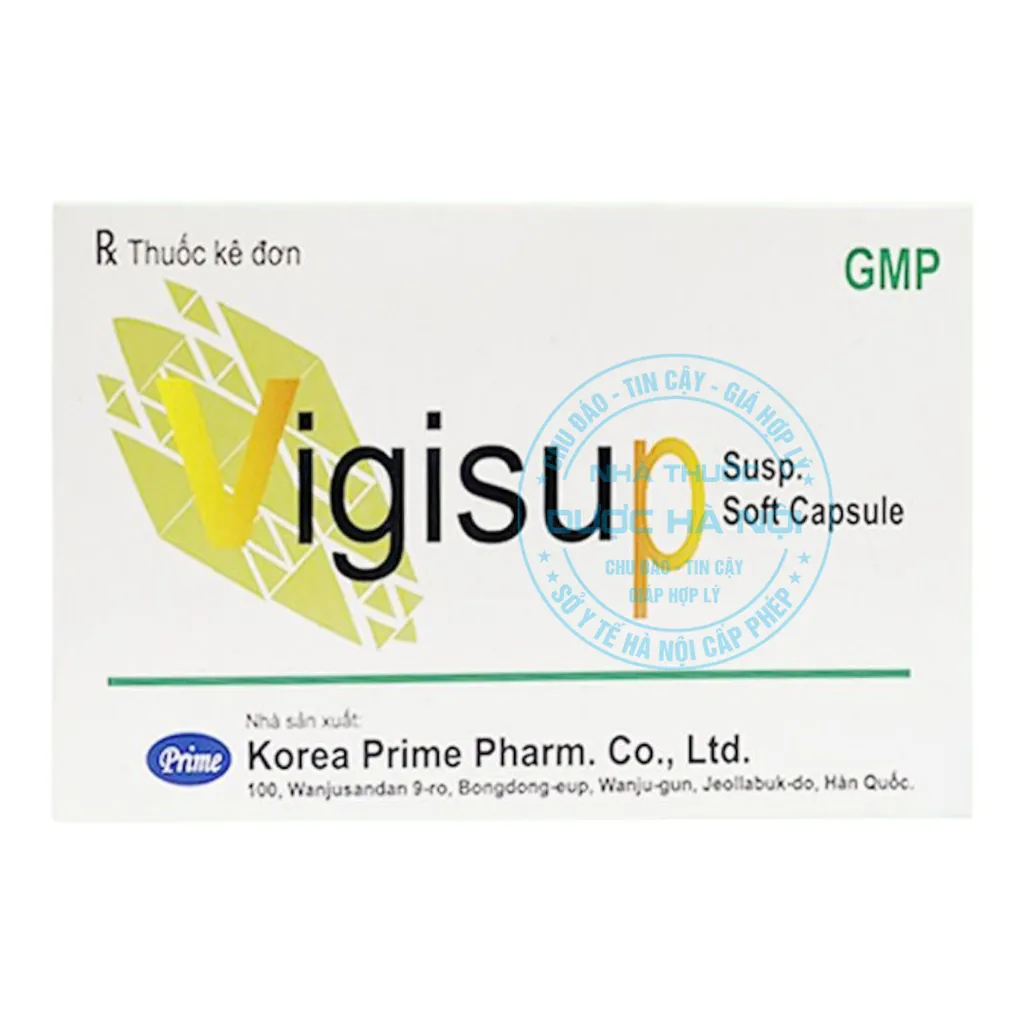 Thuốc Vigisup Susp. Soft Capsule