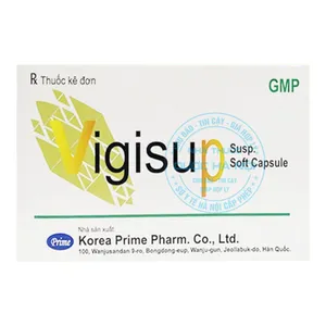 Thuốc Vigisup Susp. Soft Capsule điều trị viêm nhiễm âm đạo và tử cung