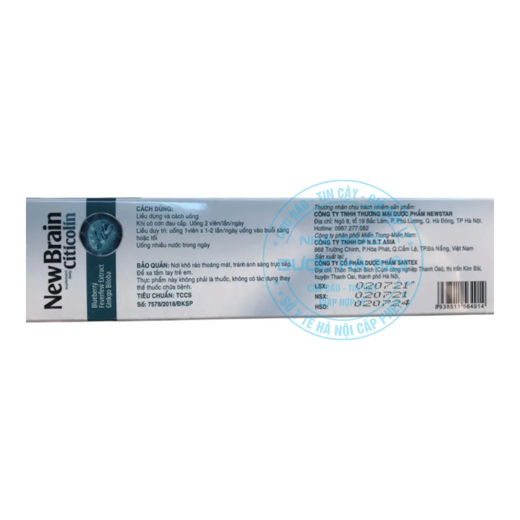 Viên uống NewBrain Citicolin